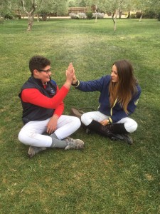 Marco Palermo ed Elisabetta marchese montano con Luca Miccoli