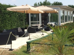 La zona Vip del Circolo Ippico 2Il Monte