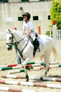 Gabriele Prete ancora Children in sella alla Pony Dorietta -