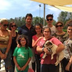 Donatello Baccaro con gli allievi di Equitando - Locorotondo