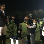 Ruggero Calabrese, Teodoro De Luca, Alessandra Alfonso premia Alessia Lucchese e Maria Grandinetti