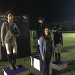 Brevetti Pony Carlotta Acquafredda, Angelo Milella, Beatrice Rainò premia la signora Negro