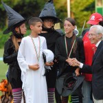 un momento della premiazione con il Presidente nazionale della Fise, Vittorio Orlandi