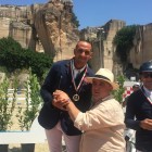 E’ IL RAPPER  PUGLIESE LUCA MICCOLI,   IL CAMPIONE ASSOLUTO DI SALTO OSTACOLI