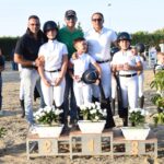 Categoria 80 - Lella Michele, Martina Sabatelli con Vito Dimola e con Domenico Cantatore, e Azzura Di Gregorio e il presidente Vergine