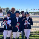 I cinque pugliesi del Campionato Italiano Dressage