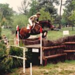 Il Col. Ranieri Campello in varie fasi del concorcorso completo di equitazione 