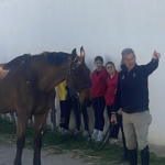 Dalla Chiesa con gli stagisti 